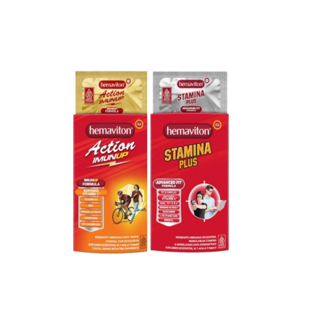 Hemaviton Action & Stamina Plus – Suplemen Energi dan Stamina Harian