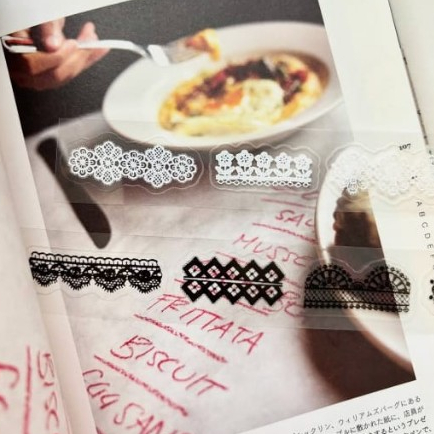 

Pion - 'Lace' Kiss-cut Clear PET Tape (SAMPLE)