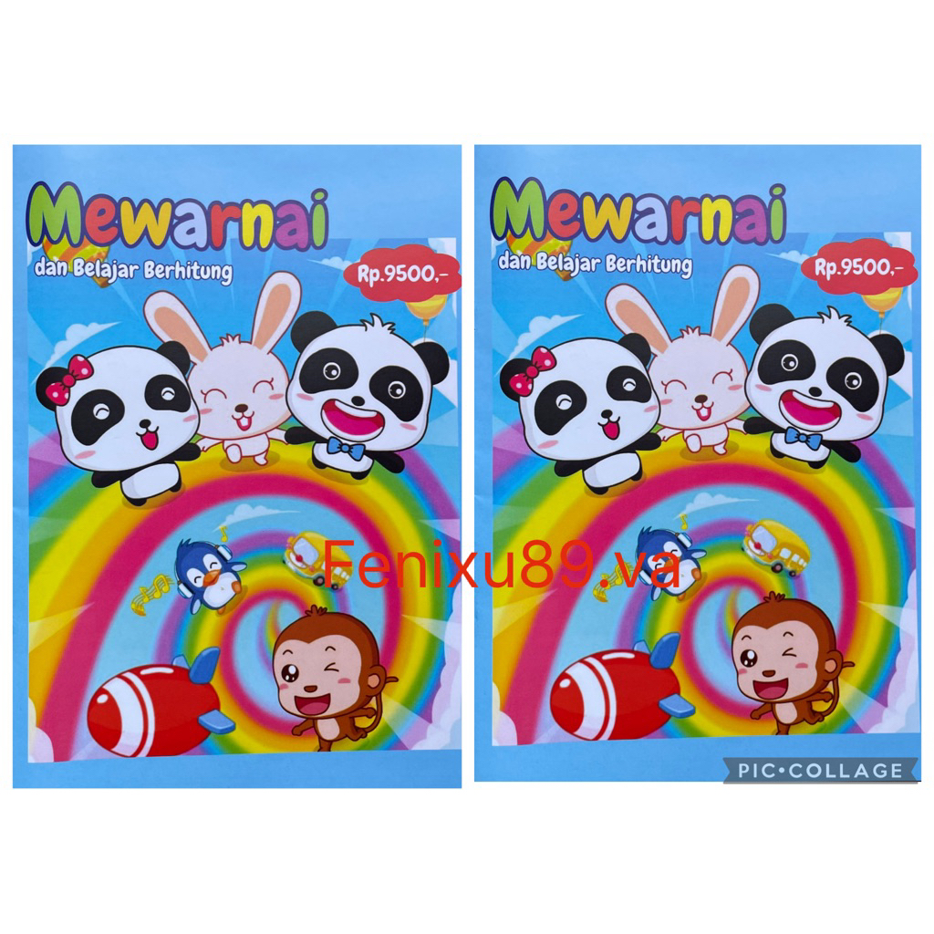 Buku Mewarnai BabyBus Jumbo