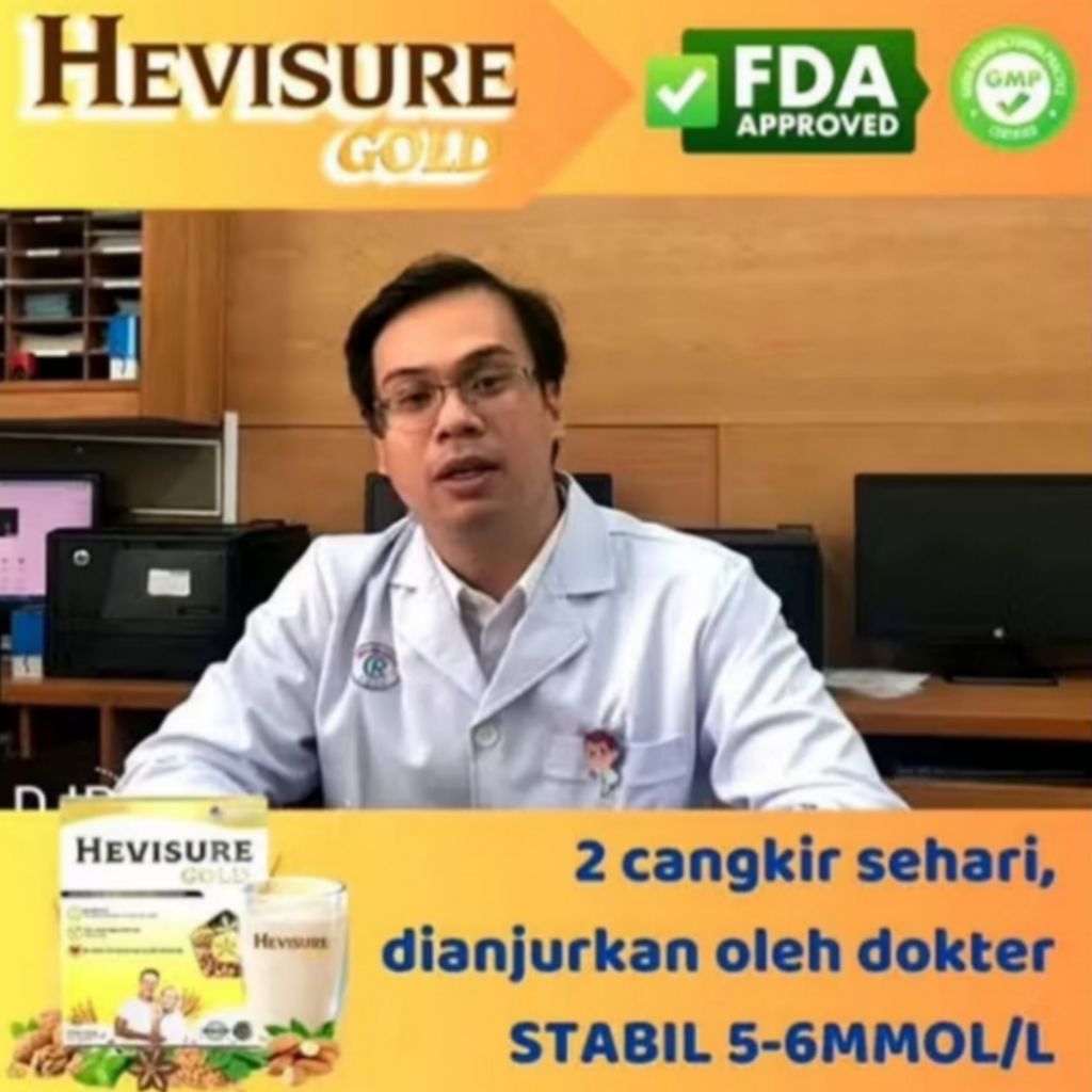 

HEVISURE GOLD ORIGINAL ASLI OFFICIAL STORE SUSU BUAT PENDERITA DIABETES KENCING MANIS GULADARAH BPOM
