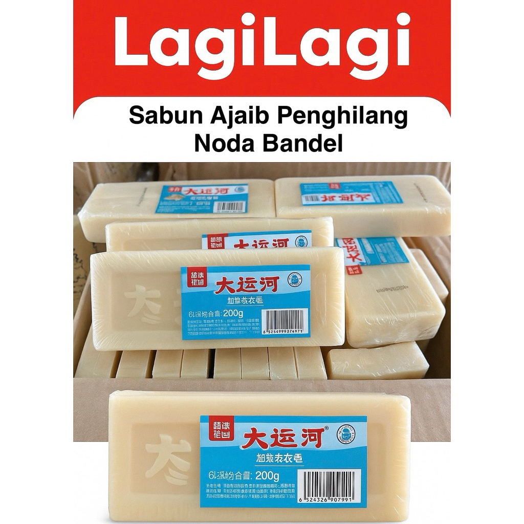 Sabun Ajaib Penghilang Noda Bandel Sabun Batang Cuci Baju Sabun Cuci