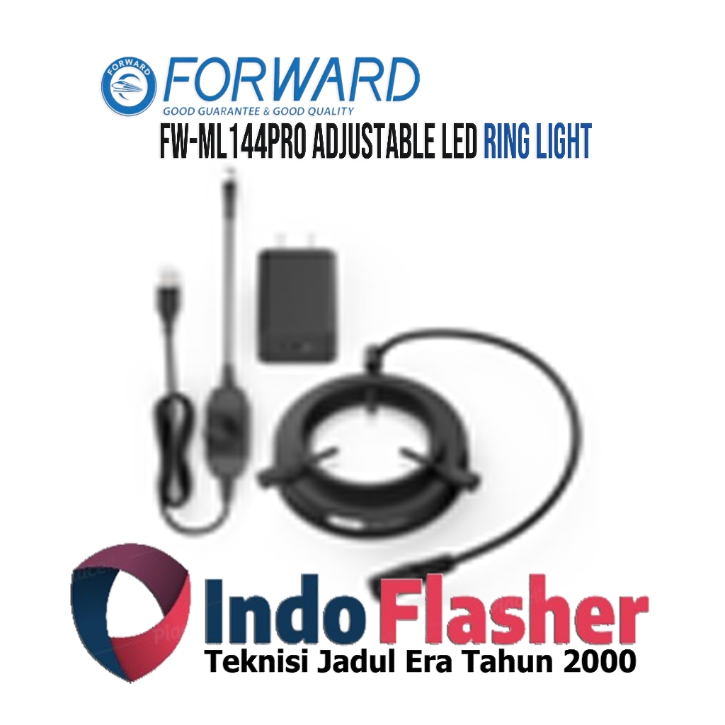 Forward FW-ML144Pro Adjustable LED Ring Light - Lampu Microscope Forward