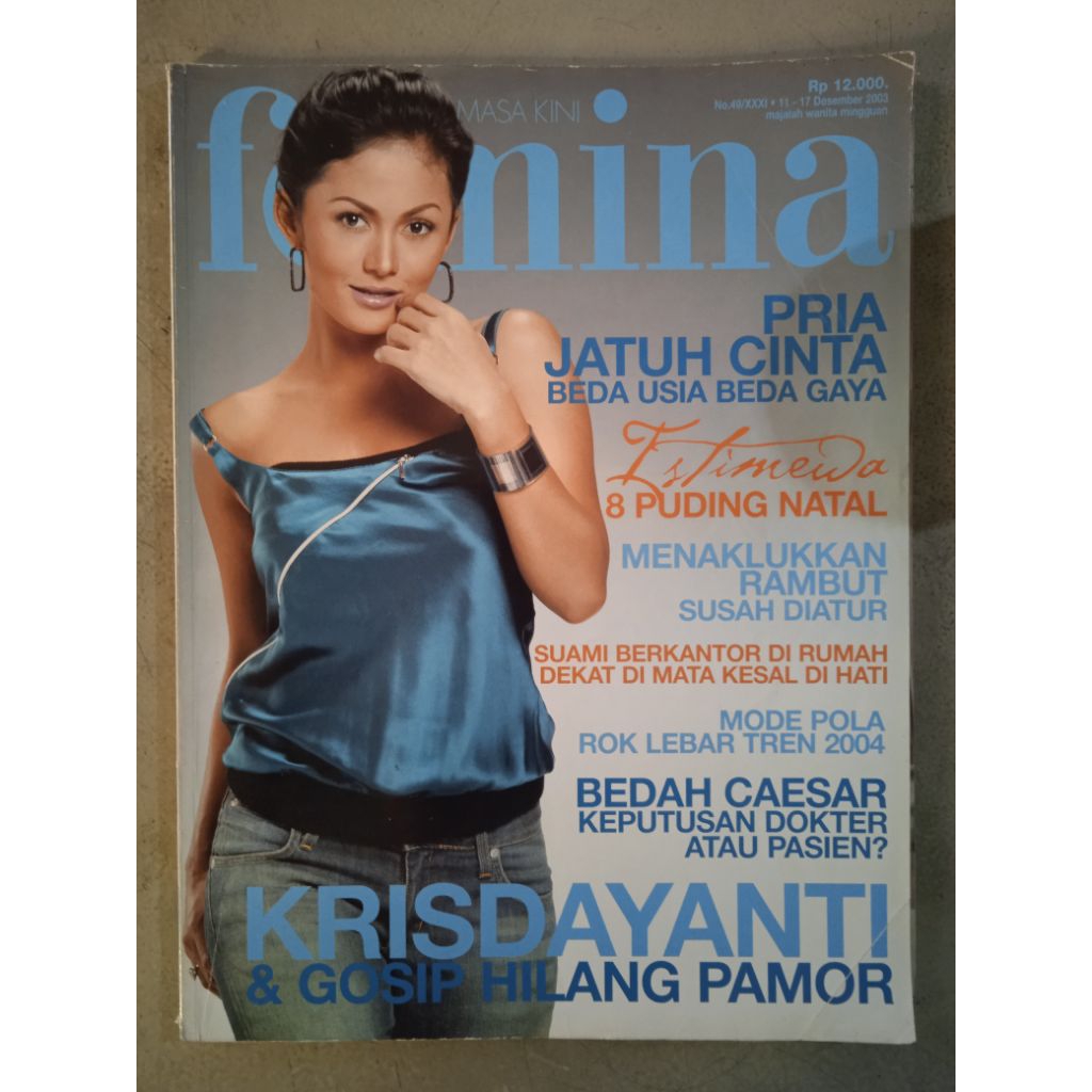 Majalah Femina No.49/XXXI/11-17 Desember 2003
