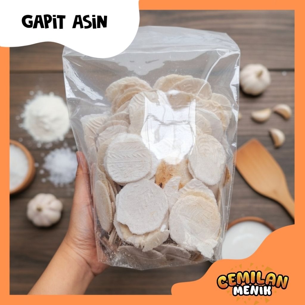 Gapit Asin Rasa Bawang Gurih Renyah Enak Khas Paciran Lamongan