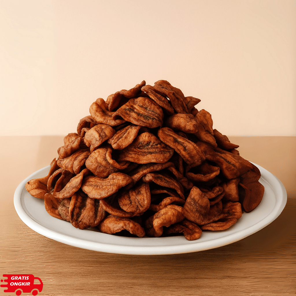 Keripik Sale Pisang Kering Renyah Manis Khas Cilacap 1 Kg