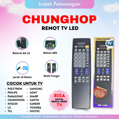 REMOT TV SERBAGUNA/REMOT TV SEMUA MERK/REMOT TV MULTI