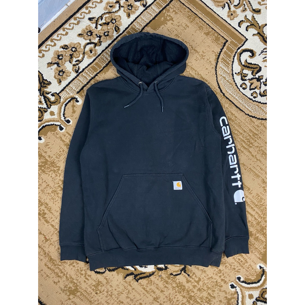 Carhartt Spellout Black Hoodie
