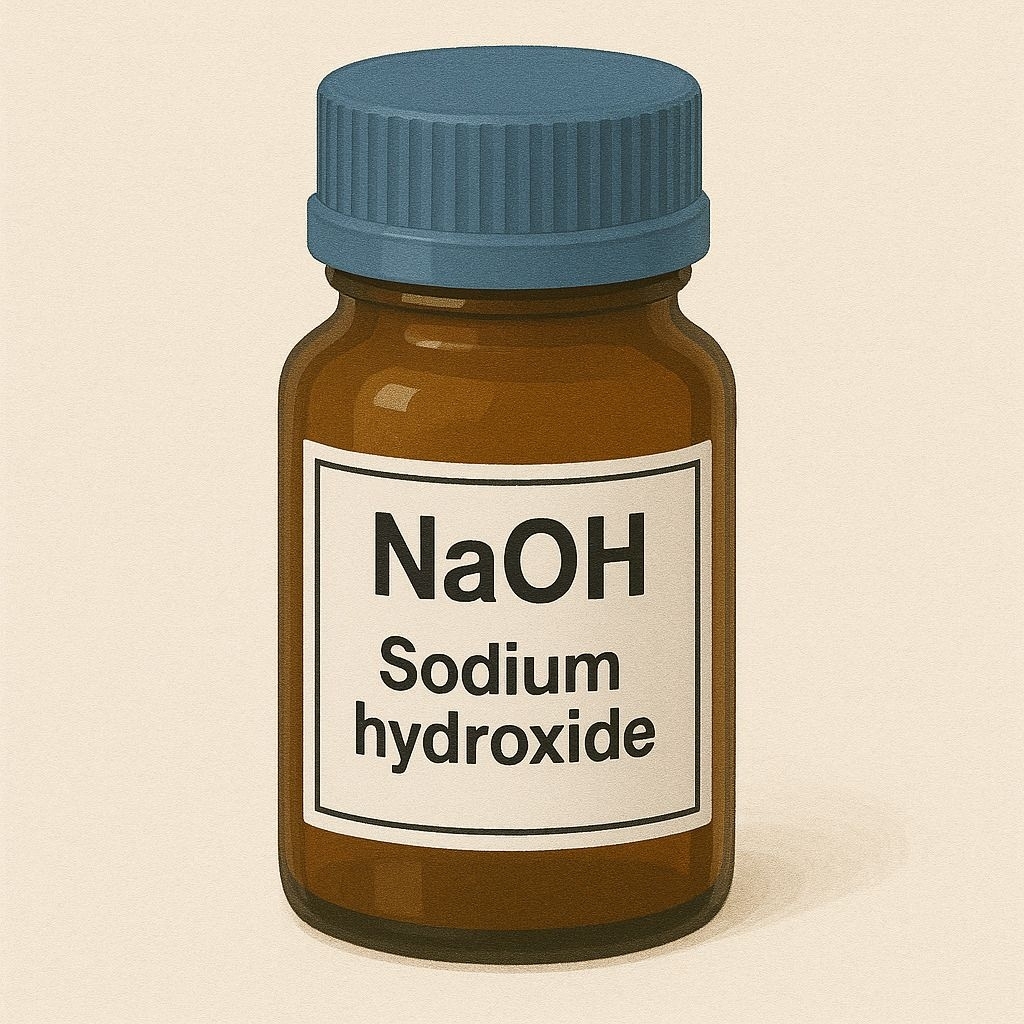 Bahan Kimia PA Naoh Sodium Hydroxyde Pellet cat 6498 Merck Repack 10Gram