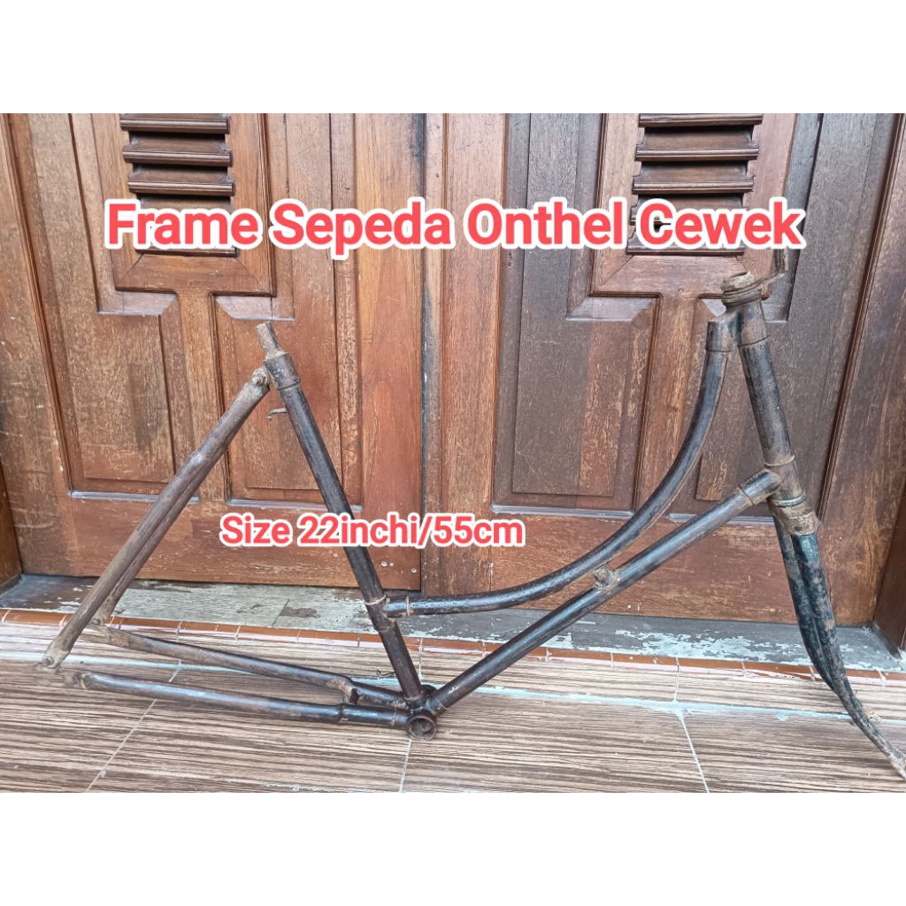 Frame Sepeda Onthel Cewek