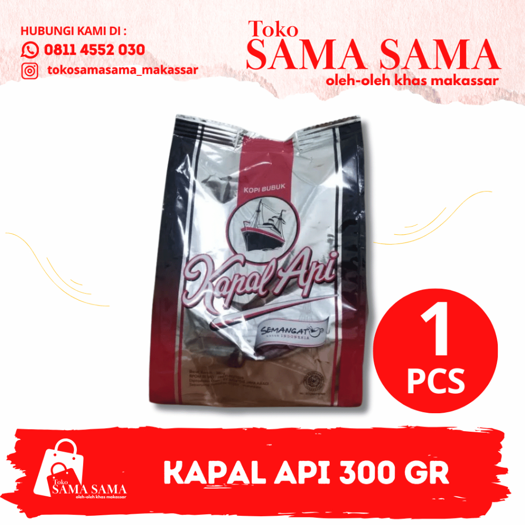 

KAPAL API 300 GR / SACHET 10 PCS MINI