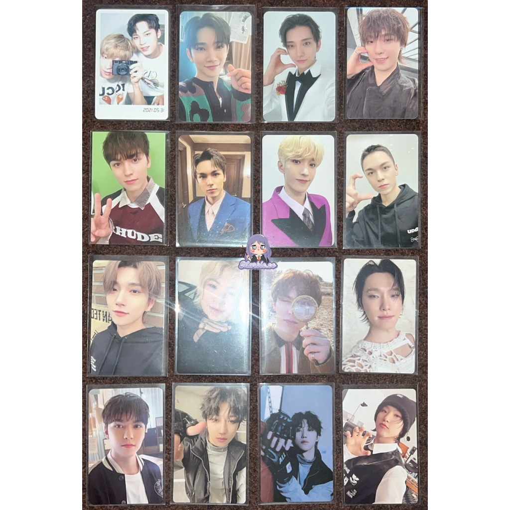 PHOTOCARD SEVENTEEN MINWON POLA DICON VERNON KACA PEMBESAR THE8 STF SHUA FML VERNON STF CARATLAND DI