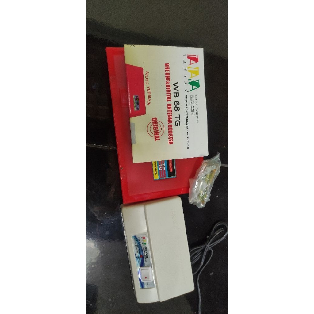 Booster antena Penguat signal antena tv Tanaka 68 TG