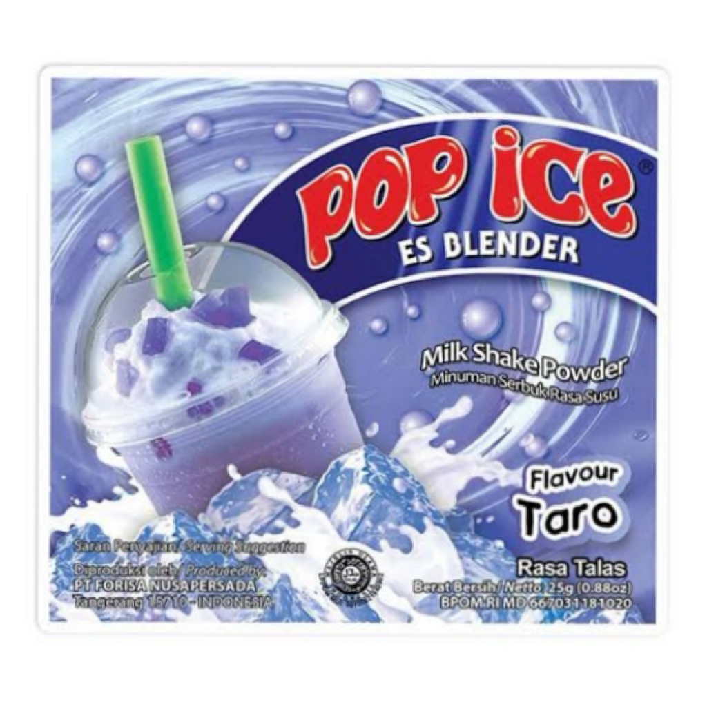 [25Hrs] POP ICE TARO 1 RENCENG (ISI 10)