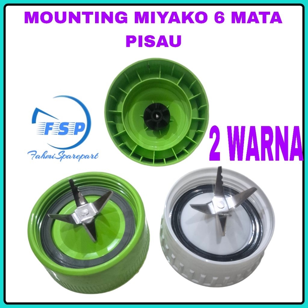 MOUNTING/PISAU JUS MINYAKO  PISAU 6 MODEL LAMA GEAR KARET BLENDER CINA
