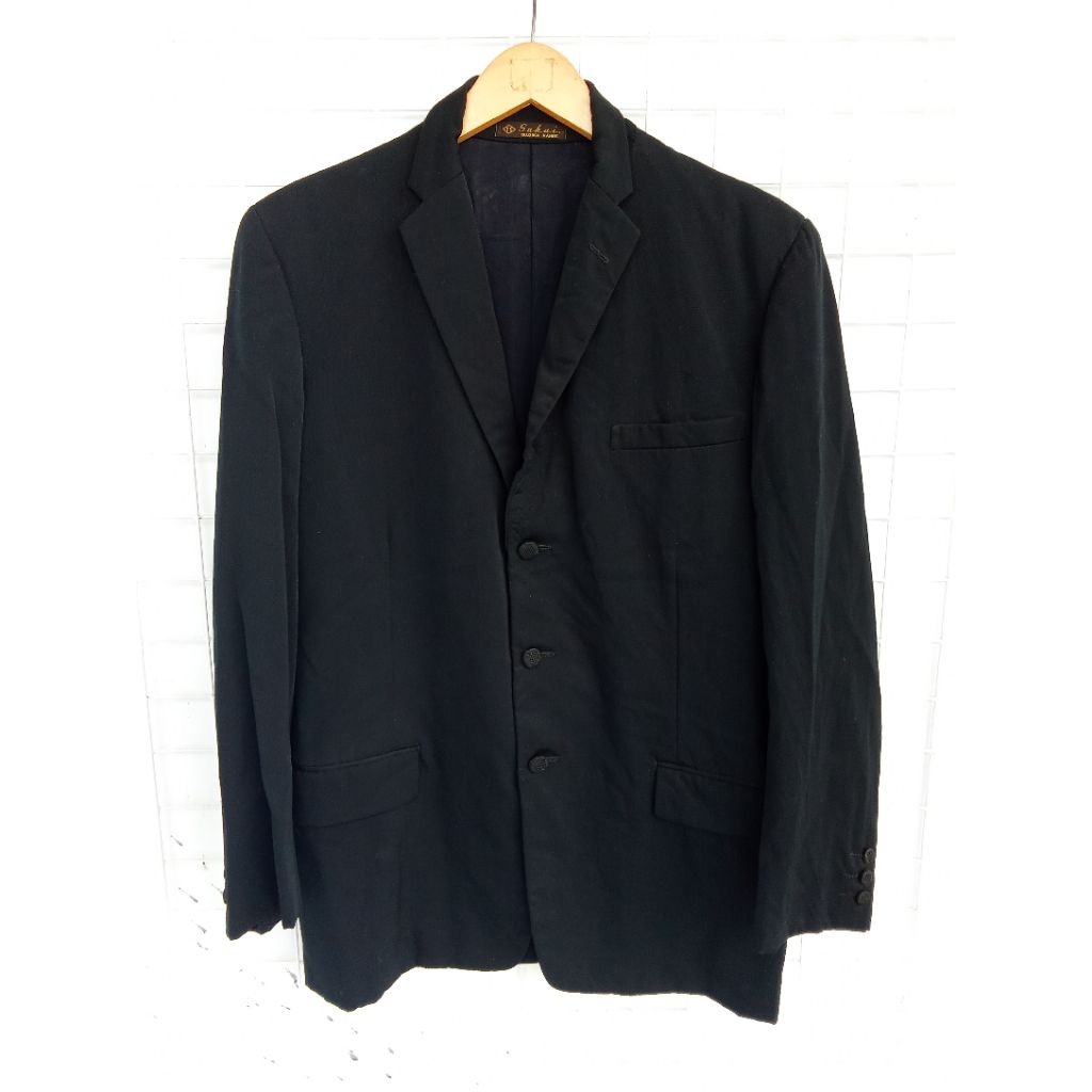 SAKAI jas blazer hitam second minus ringan