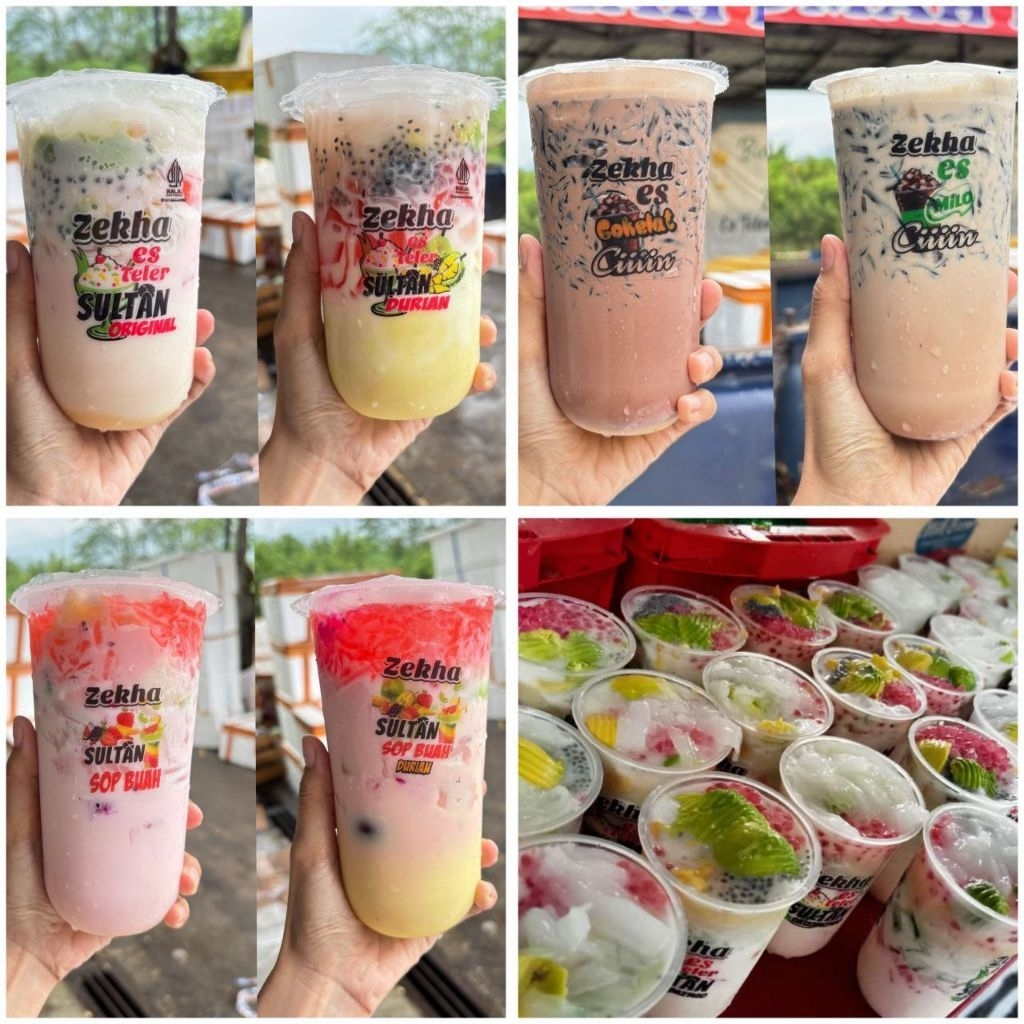 

ZEKHA ES TELLER DAN COKLAT CINCAU