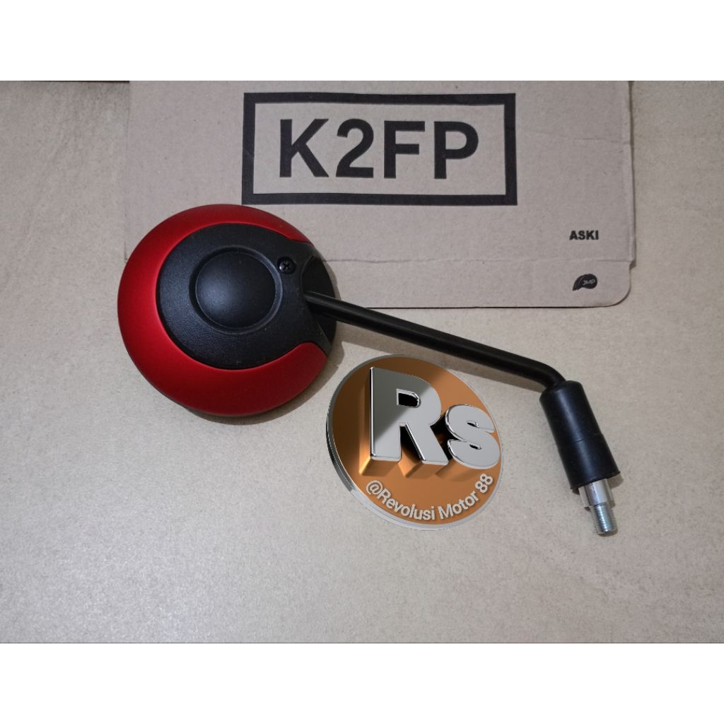 Spion Merah Doff (Solar Red), All New Scoopy eSP Prestige Stylish K2FP, New Design 2025 "ORIGINAL"