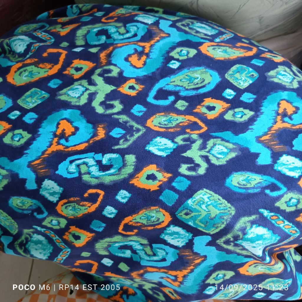 HARGA/0,5 M | BAHAN SPANDEK KATUN MOTIF BUNGA | KAIN KAOS SPANDEK KATUN MOTIF PREMIUM | KAIN KAOS