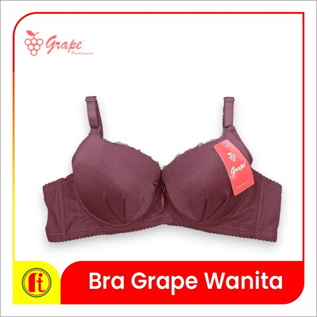 Bra Berkawat Grape Wanita Dewasa - RITA