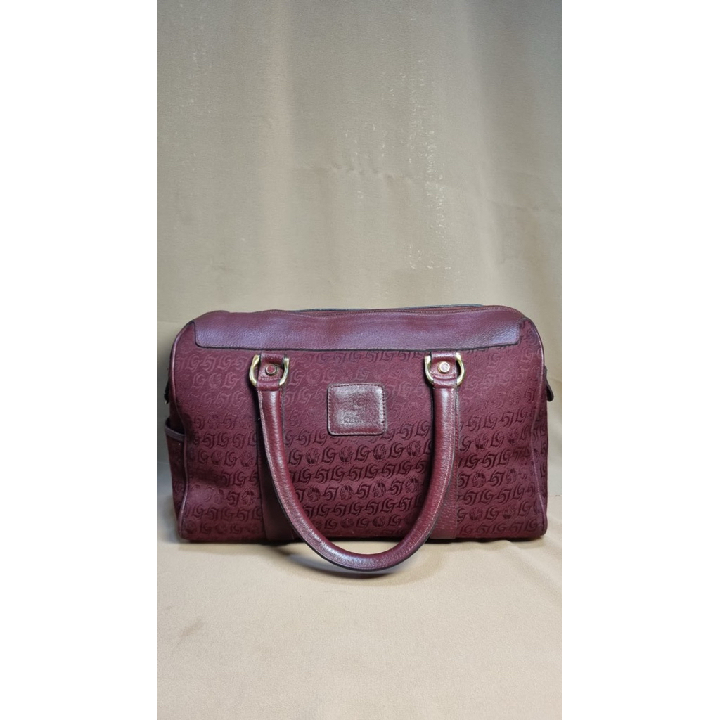 Tas Preloved Second Branded Handbag Wanita Maroon