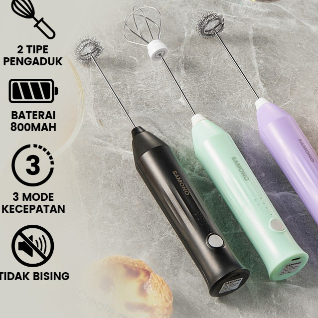 SAMONO [[ SW-MFB40 ]] MILK FROTHER