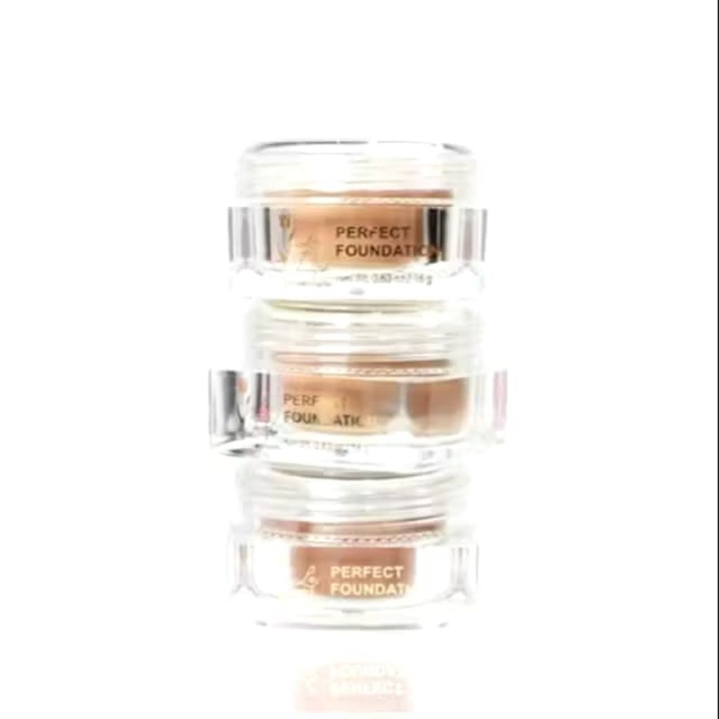 LATULIPE La Tulipe Perfec Foundation 18g - Bedak Cream Waterproof dengan Soft Focus & Coated Powder 