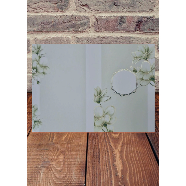 (100 PCS) 2516 ERBA BLANGKO UNDANGAN KOSONGAN