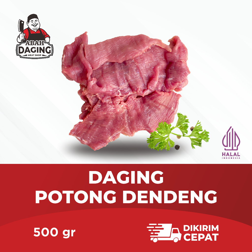 Daging Dendeng Sapi lokal – Beef Jerky Cut | Halal Siap Masak | Abah Daging