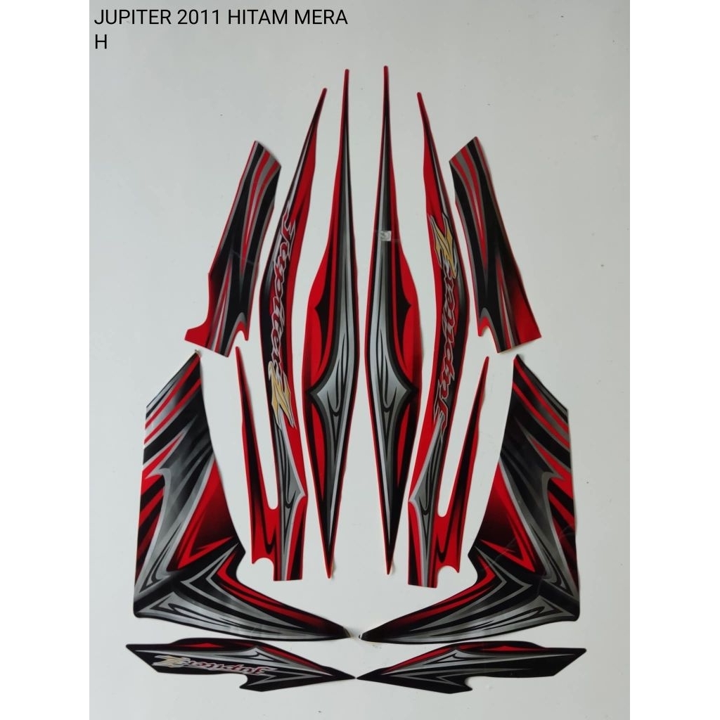 striping sticker lis decal standar ori jupiter z new 2011 jup z robot 2012