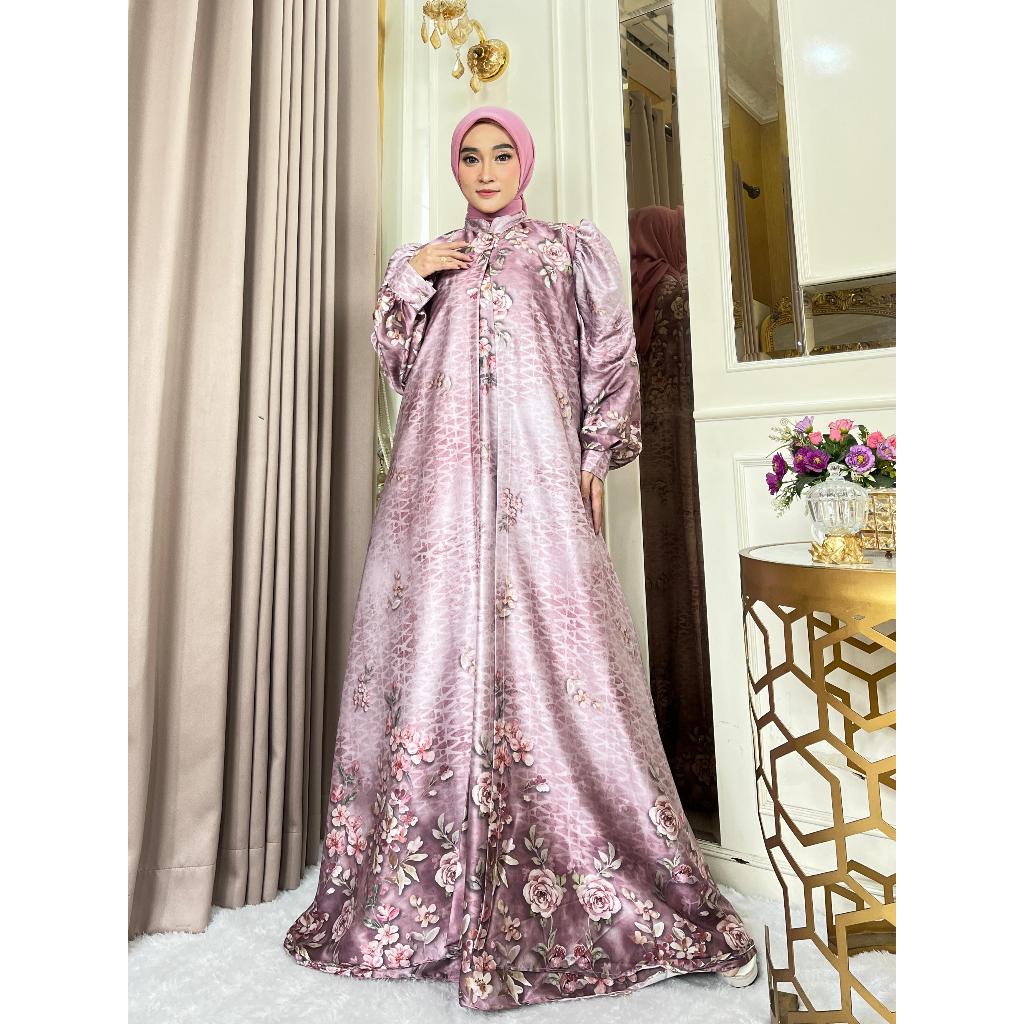 Warna Warni Brand Gamis Aluna | Gamis Wanita | Gamis Motif