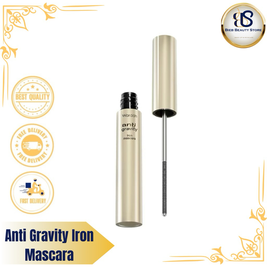 WARDAH Anti-Gravity Iron Mascara | Maskara Wardah