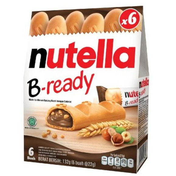 

Nutella B-Ready Wafer Biskuit 132gr