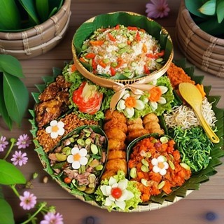 

NASI LIWET KOMPLIT KHAS SUNDA MENU LENGKAP