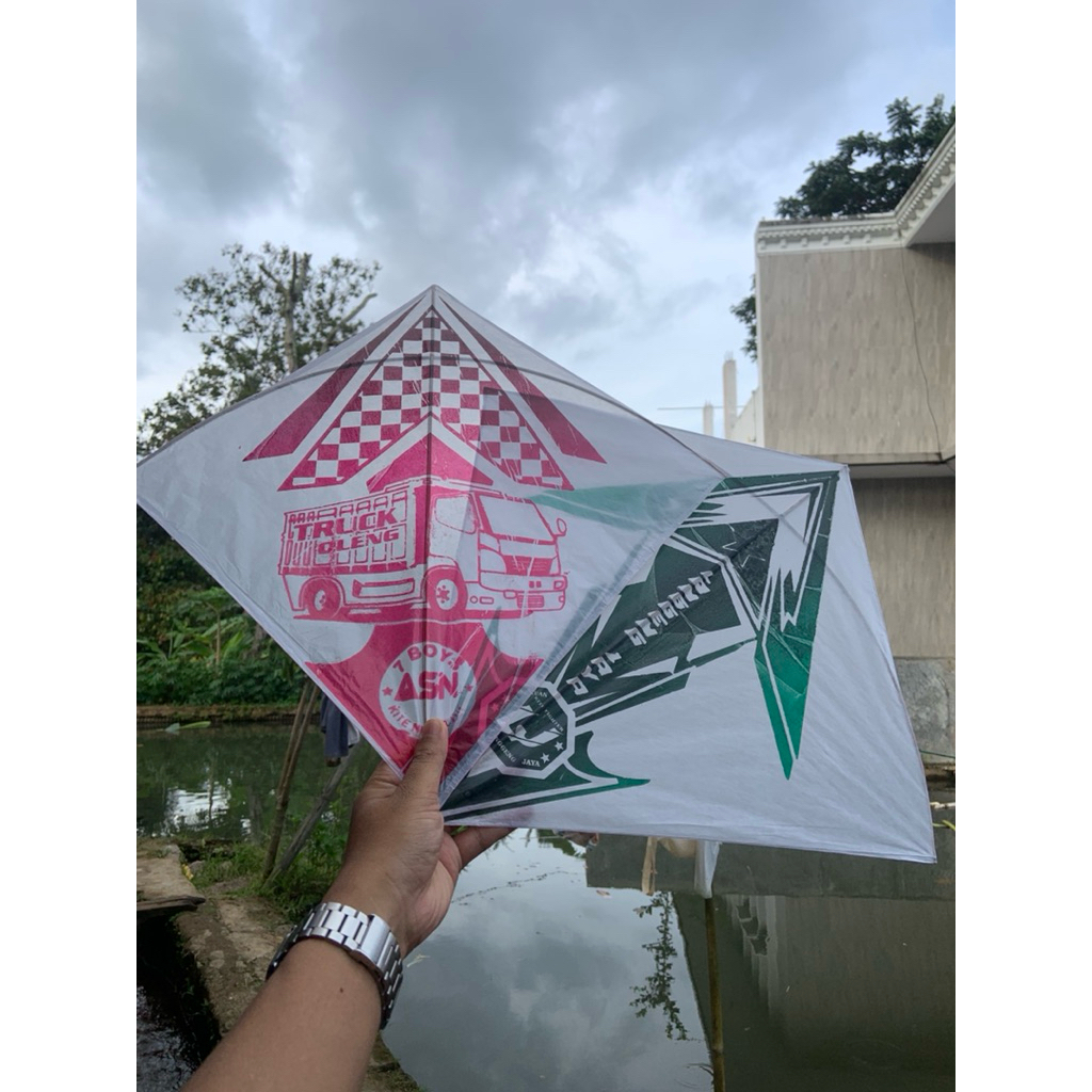 LAYANGAN SUKOI COCOK BUAT LAYANGAN ADU 10 PCS