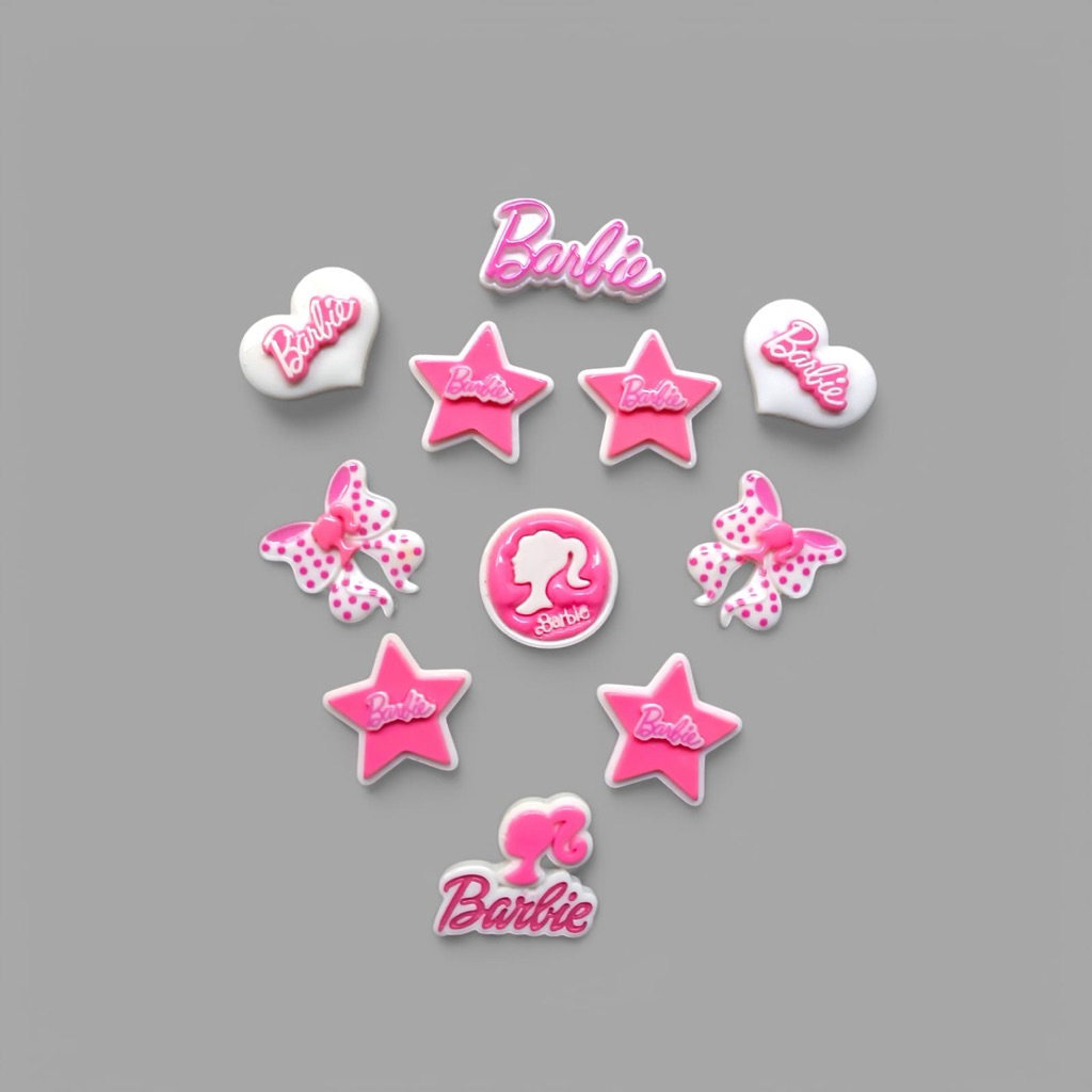 jibbitz set barbie