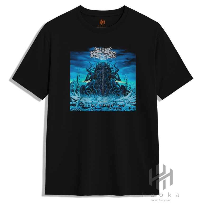 Kaos Brand Of Sacrifice HOOKA Distro Premium Kaos Band Deathcore Brand Of Sacrifice THE INTERSTICE