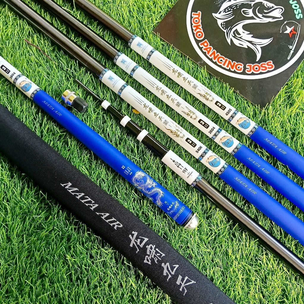 Tegek kaku Orca Mata air 360 450 540 bahan carbon kaku ringan kuat