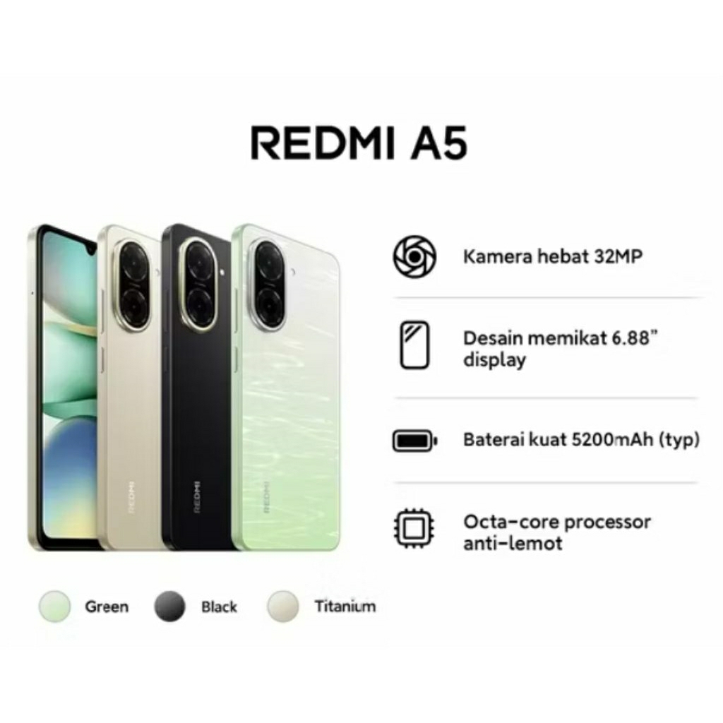 Redmi a5 Ram 4/128