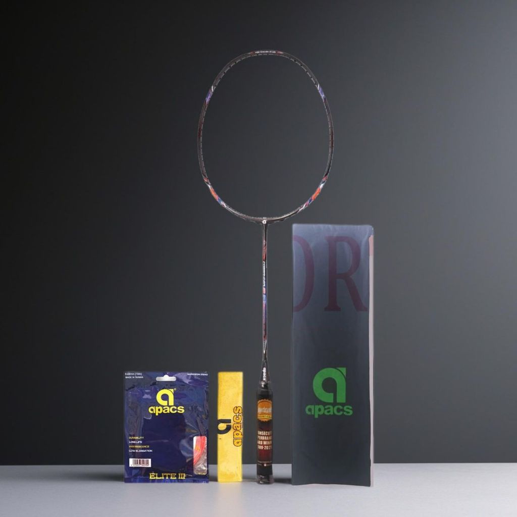 Raket Apacs Commander 30 Bonus Komplit Apacs Commander 30