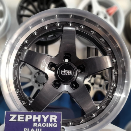 velg HSR type bob ring 17 untuk cembry, innova, terios, rush, brv, hrv, hsr r17