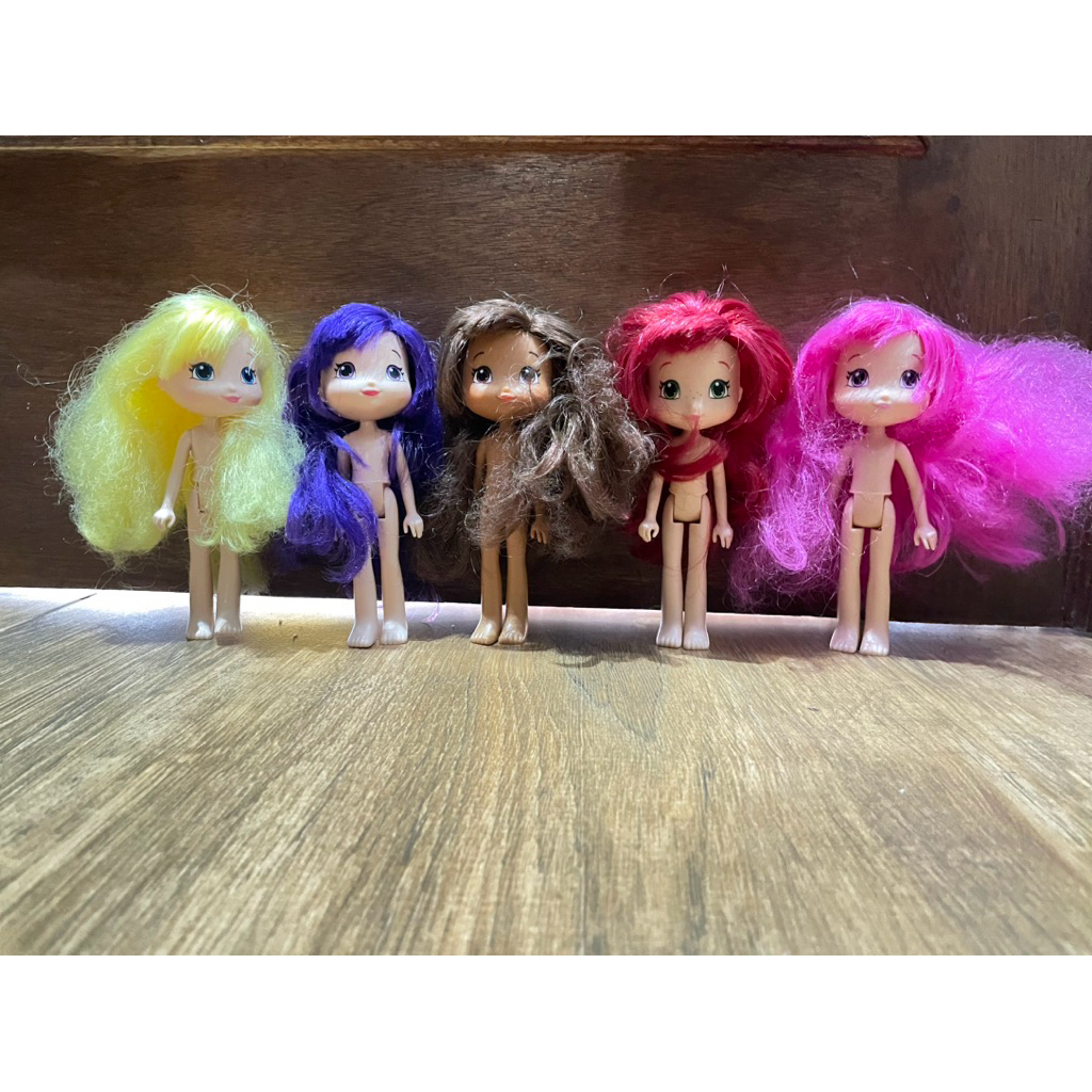 strawberry shortcake doll- LEMON MERINGUE -PLUM PUDDING-ORANGE BLOSSOM-RASBERRY TORTE