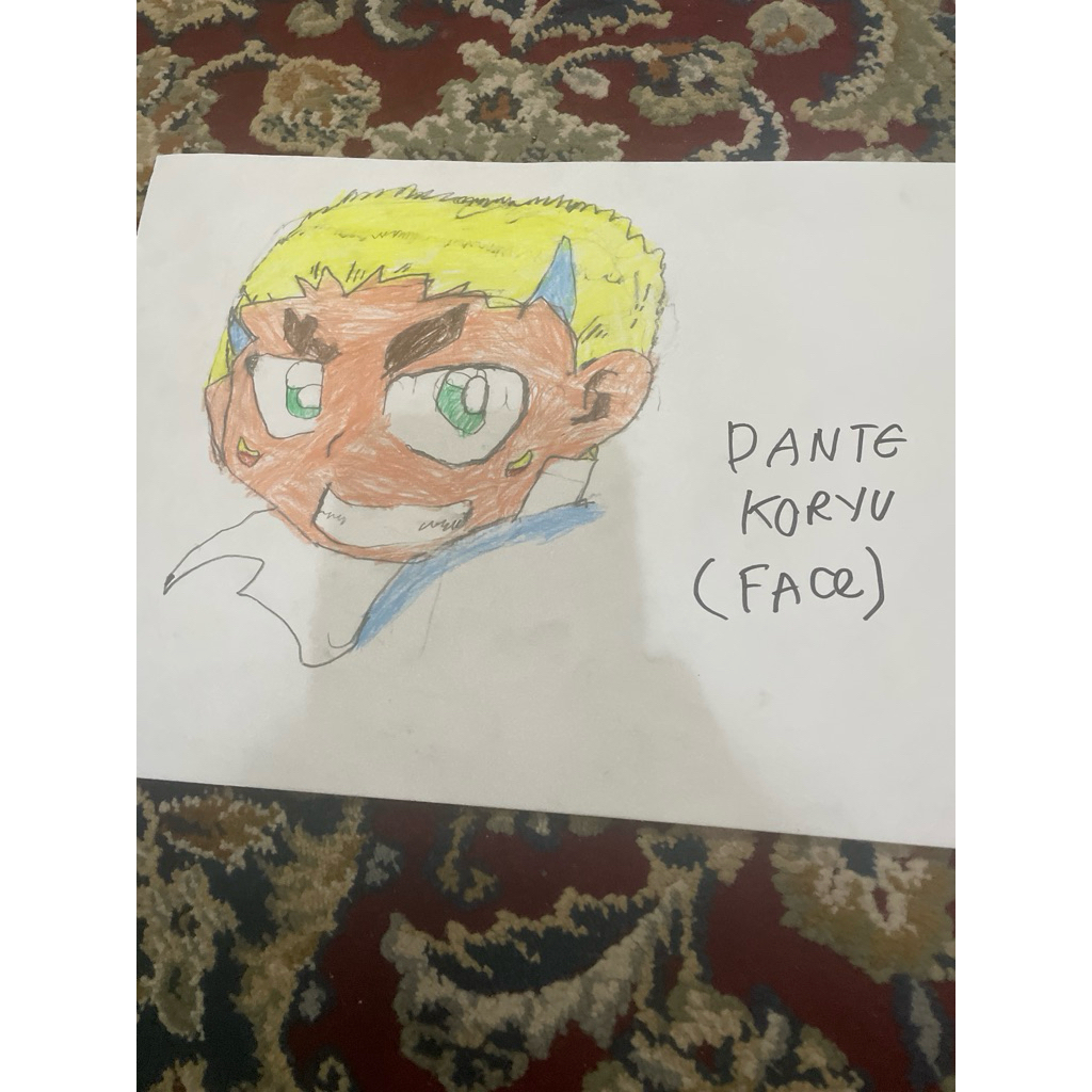 

Gambar Kertas A4 Dante Koryu Face Beyblade Burst ori