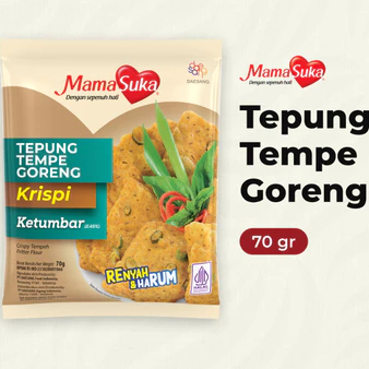 

MamaSuka - Tepung Tempe Goreng Bumbu Gurih 70 Gr