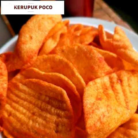

Kerupuk Poco Poco / 150gram / Kerupuk Puyur Balado Pedas