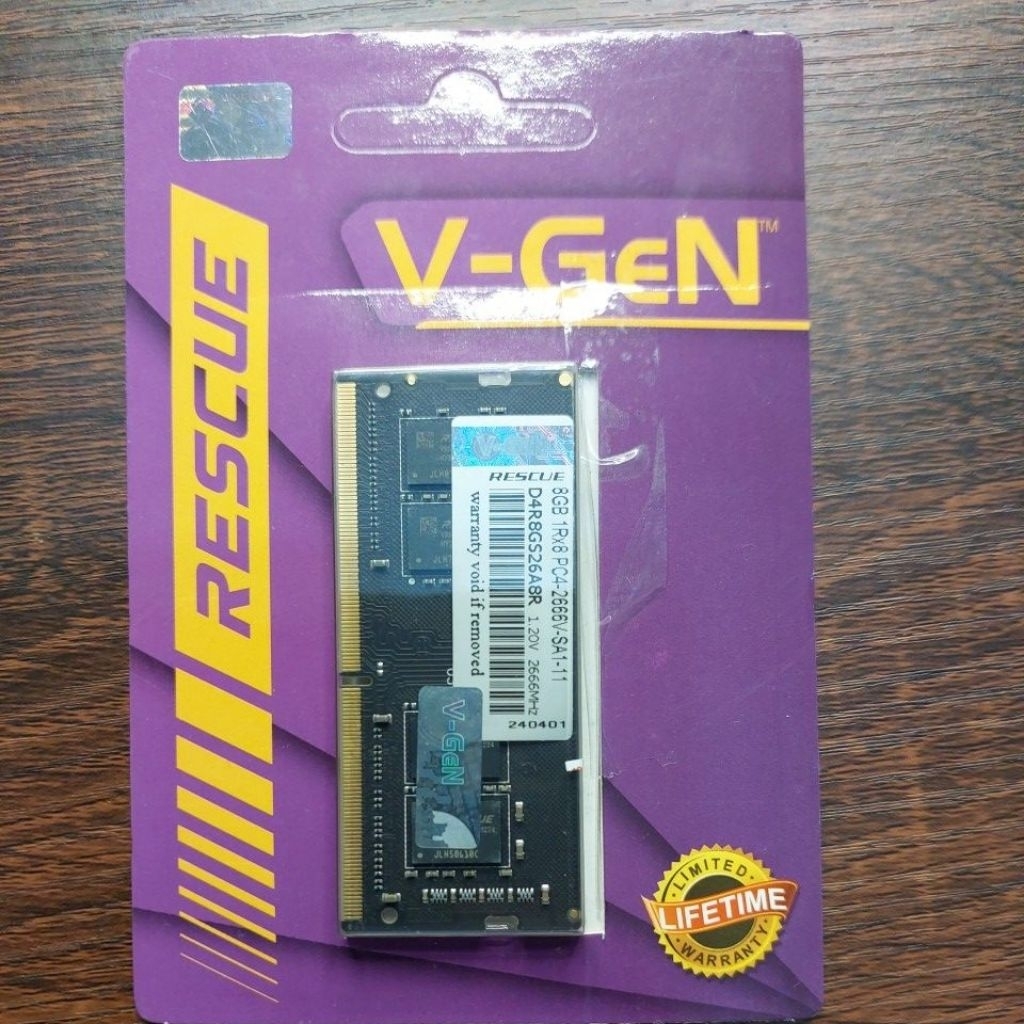 DDR 4 8 GB pc 2666 Vgen
