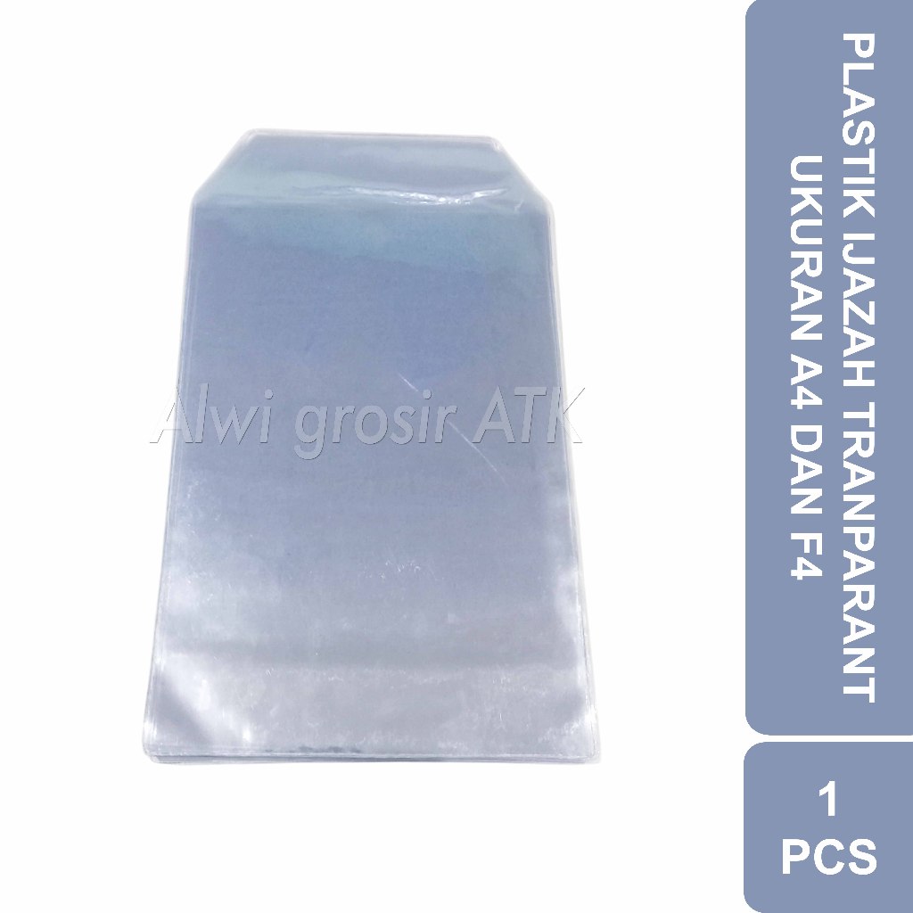 

Plastik Pelindung Ijazah Transparant Ukuran A4 & F4 | 1 PCS