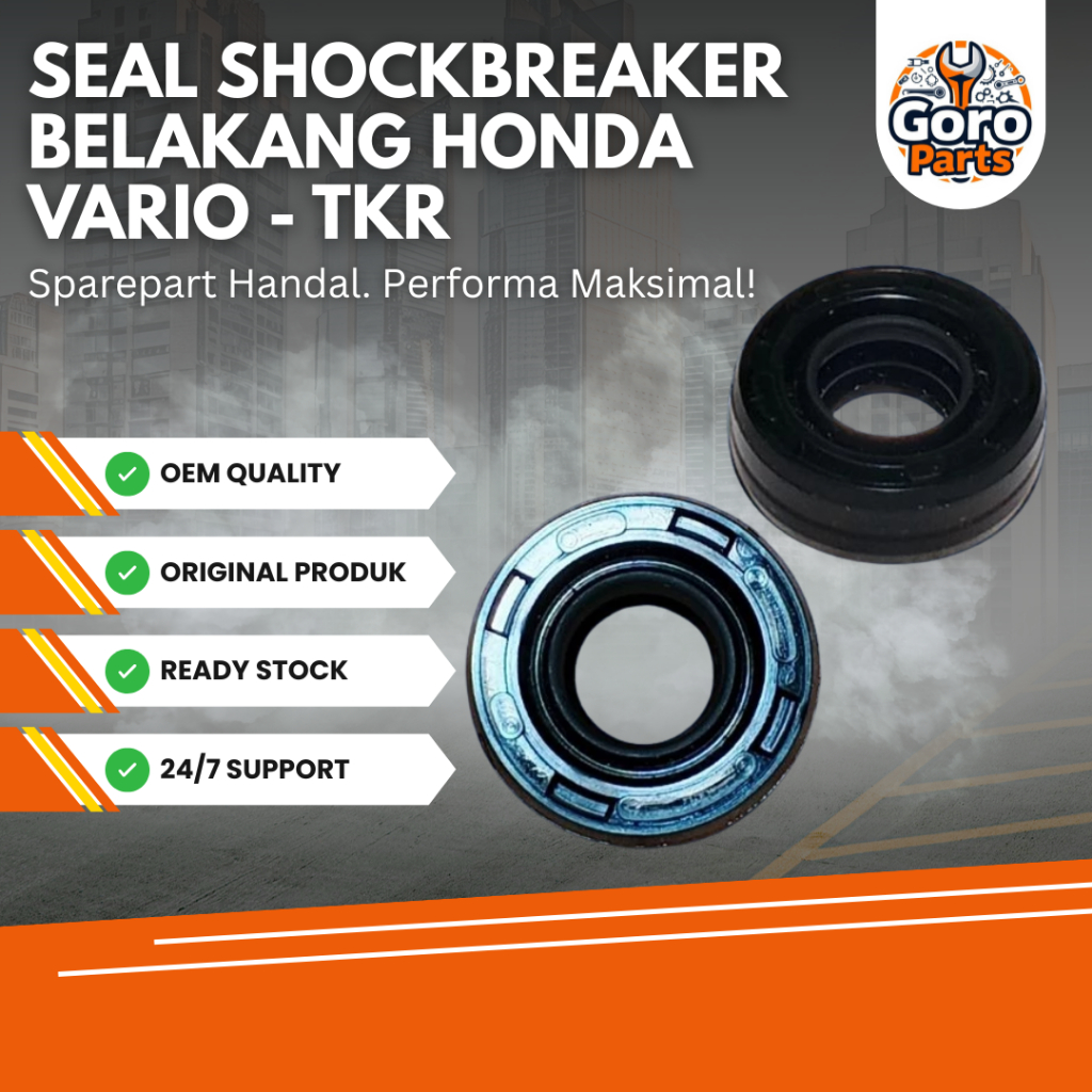 G Parts Original TKR Seal Shock Breaker Belakang Honda Vario 110 125 150 Beat Scoopy PCX ADV Moped S