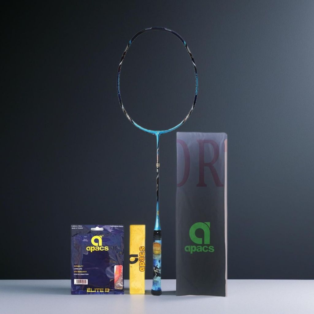 Raket Badminton Apacs Commander 80 Bonus Komplit Apacs Commander 80