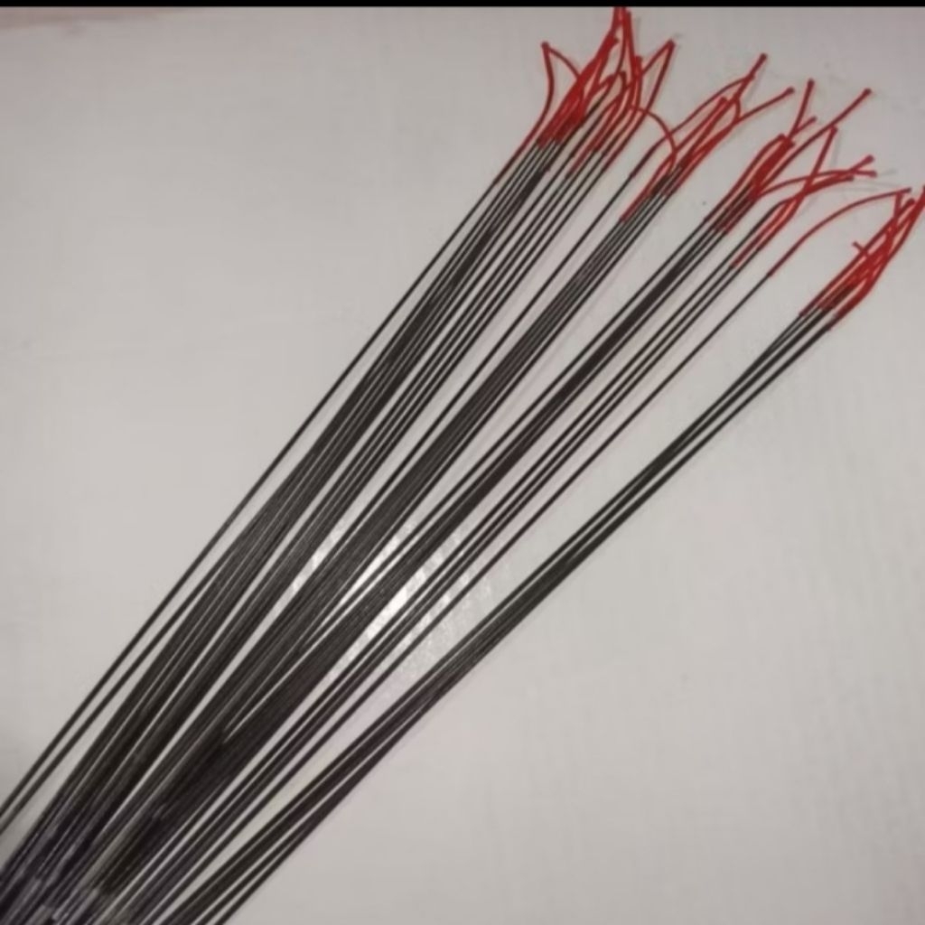 Ujung pucuk&pita pancing joran tegek fiber ruas pendek 40cm sect terakhir termurah