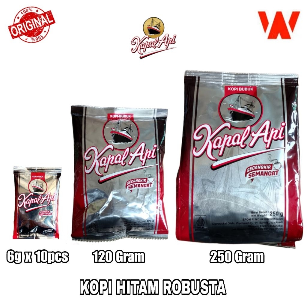 

[PROMO] Kapal Api Silver Kemasan Ekonomis 6g/120g/250g